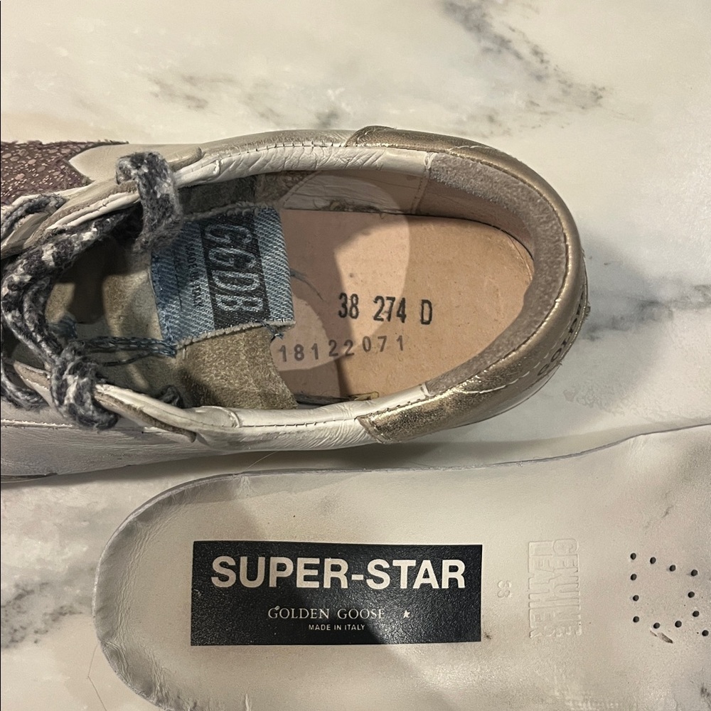 Authentic Golden Goose Sneakers size 38 - Picture 8 of 9